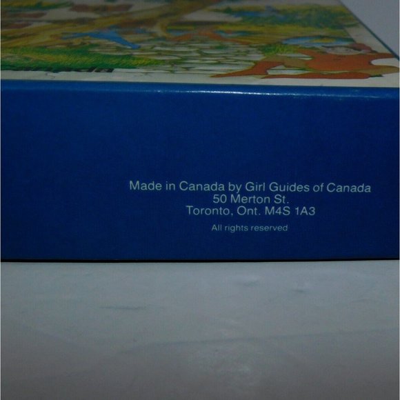 Vintage 80s Girl Guides of Canada 64 Piece jigsaw Puzzle Sparks Brownies - Picture 8 of 8
